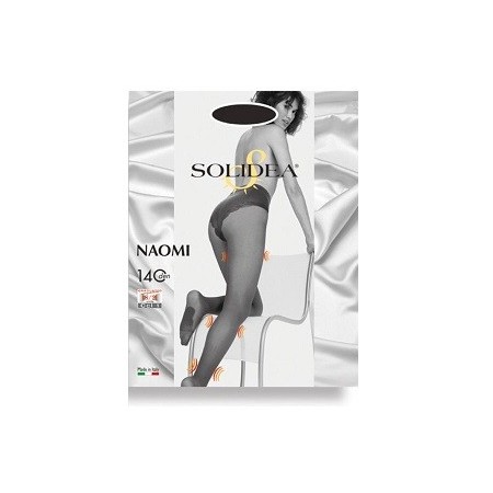 Solidea Naomi 140 DEN Collant Compressivo Modellante Colore Nero Taglia 2