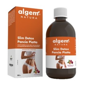 Algem Slim Detox Pancia Piatta Integratore Depurativo 500 ml Algem Slim Detox Pancia Piatta Integratore Depurativo 500 ml