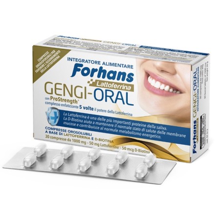 Forhans Gengi Oral Integratore 30 Ovalette Orosolubili