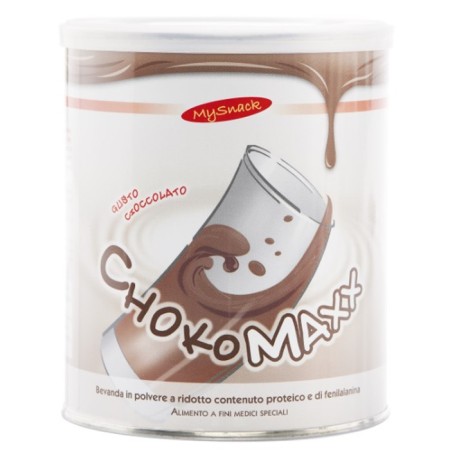 Chokomaxx Polvere Cacao A Contenuto Ridotto di Proteine E Aminoacidi 500 g
