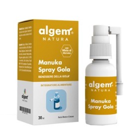 Algem Manuka Spray Integratore Benessere Naso e Gola 30 ml Algem Manuka Spray Integratore Benessere Naso e Gola 30 ml
