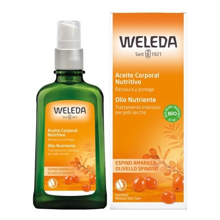 Weleda Olivello Spinoso Olio Trattante Rivitalizzante Corpo 100 ml