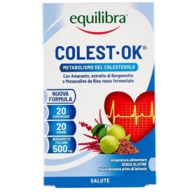 Equilibra Colest-Ok Integratore per il Colesterolo 20 Compresse Equilibra Colest-Ok Integratore per il Colesterolo 20 Compresse