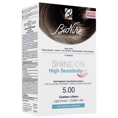 Bionike Shine On High Sensitivity Plus Tintura Per Capelli Castano Chiaro 5.00