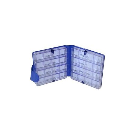 Farmacare Portapillole Settimanale Maxi 15x16x4,5 cm