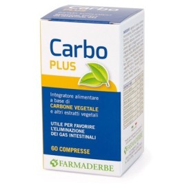 Farmaderbe Carbo Plus Integratore Digestivo 60 Compresse Farmaderbe Carbo Plus Integratore Digestivo 60 Compresse