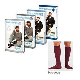 Gloria Med Man'Support 15 Gambaletto In Cotone Taglia 5 Colore Bordeaux 1 Paio Gloria Med Man'Support 15 Gambaletto In Cotone Taglia 5 Colore Bordeaux 1 Paio