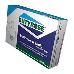 Butyrose Integratore di Butirrato di sodio Per L'intestino 30 Capsule Butyrose Integratore di Butirrato di sodio Per L'intestino 30 Capsule