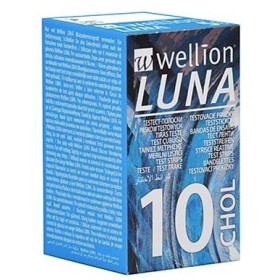 WELLION LUNA CHOLES STRIPS10PZ WELLION LUNA CHOLES STRIPS10PZ