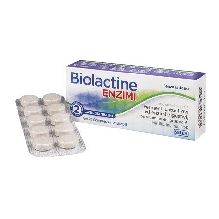 Biolactine Nuovo Integratore Di Fermenti Lattici 20 Compresse