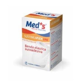 Med's Sustinea Flex Benda Elastica AutoAutoadesiva 4 m x 8 cm Med's Sustinea Flex Benda Elastica AutoAutoadesiva 4 m x 8 cm