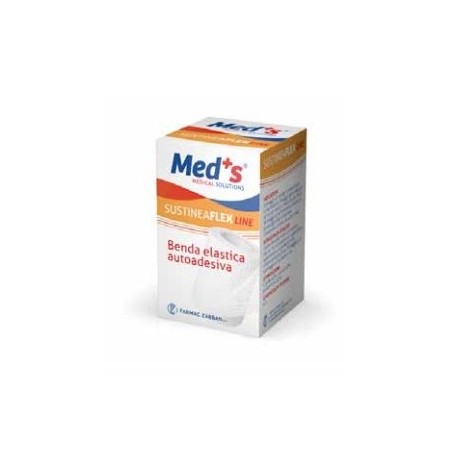 Med's Sustinea Flex Benda Elastica AutoAutoadesiva 4 m x 8 cm
