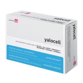 Yalocell Integratore Benessere Pelle e Ossa 40 Capsule Yalocell Integratore Benessere Pelle e Ossa 40 Capsule