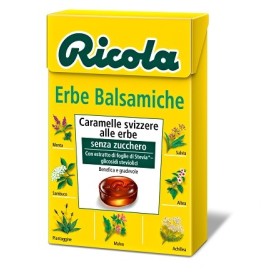 Ricola Erbe Balsamiche Caramelle Svizzere Senza Zucchero 50 g Ricola Erbe Balsamiche Caramelle Svizzere Senza Zucchero 50 g
