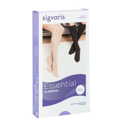 Sigvaris 702 AG Monocollant Compressivo Sinistro Punta Aperta Colore Crispa Taglia L Lungo Plus