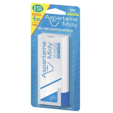 Esi Aspartame Midy Dolcificante 500 Compresse