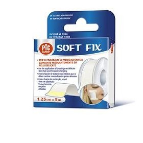 Pic Soft Fix Cerotto in Rocchetto TNT con Fustella 5 cm x 5 m Pic Soft Fix Cerotto in Rocchetto TNT con Fustella 5 cm x 5 m