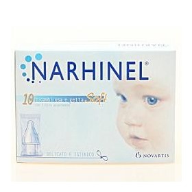 Narhinel 10 Ricariche Usa e Getta Soft Aspiratore Nasale Narhinel 10 Ricariche Usa e Getta Soft Aspiratore Nasale