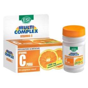 Esi Vitamina C Pura Retard Integratore Sistema Immunitario 30 Compresse Esi Vitamina C Pura Retard Integratore Sistema Immunitario 30 Compresse