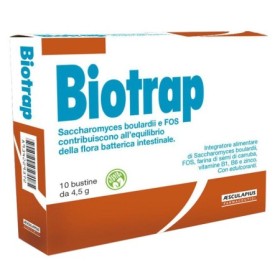 Biotrap  Integratore Alimentare Fermenti Lattici 10 Bustine Biotrap  Integratore Alimentare Fermenti Lattici 10 Bustine