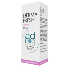 Dermafresh Ad Hoc Ipersudorazione Deodorante Spray No Gas 100 ml Dermafresh Ad Hoc Ipersudorazione Deodorante Spray No Gas 100 ml