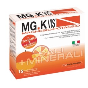 MG.K Vis Magnesio Potassio Arancia Integratore Sali Minerali 15 Bustine MG.K Vis Magnesio Potassio Arancia Integratore Sali Minerali 15 Bustine
