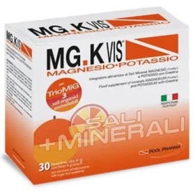 MG.K Vis Magnesio Potassio Arancia Integratore Sali Minerali 30 Bustine MG.K Vis Magnesio Potassio Arancia Integratore Sali Minerali 30 Bustine