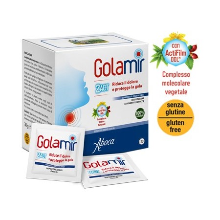 Golamir 2ACT Gola Infiammata 20 Compresse Orosolubili