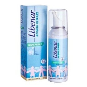 Libenar Acqua di Mare Isotonica Igiene Nasale Spray 100 ml Libenar Acqua di Mare Isotonica Igiene Nasale Spray 100 ml