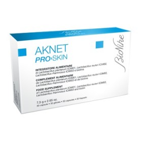Bionike Aknet Pro-Skin Integratore Contro Acne 30 Capsule Bionike Aknet Pro-Skin Integratore Contro Acne 30 Capsule