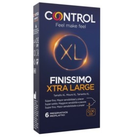 Control Finissimo XL Profilattici Extra Large 6 Pezzi Control Finissimo XL Profilattici Extra Large 6 Pezzi