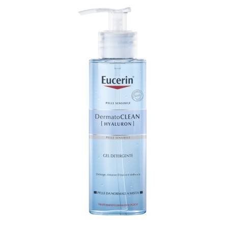 Eucerin DermatoClean Hyaluron Gel Detergente Viso 200 ml