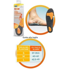 Scholl Zona Lombare Plantare per Lombalgia Taglia L 2 Pezzi Scholl Zona Lombare Plantare per Lombalgia Taglia L 2 Pezzi