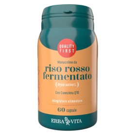 Erba Vita Riso Rosso Fermentato Integratore Colesterolo 60 Capsule Erba Vita Riso Rosso Fermentato Integratore Colesterolo 60 Capsule
