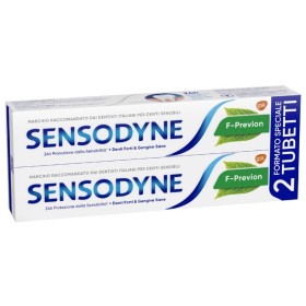 Sensodyne F-Previon Denti Sensibili Menta Fresca 2 X 75 Ml Sensodyne F-Previon Denti Sensibili Menta Fresca 2 X 75 Ml