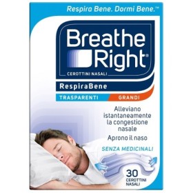 BREATHE RIGHT TRASPARENTI G30P BREATHE RIGHT TRASPARENTI G30P