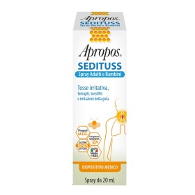Apropos Sedituss Spray Per La Gola Adulti Bambini 20 ml Apropos Sedituss Spray Per La Gola Adulti Bambini 20 ml