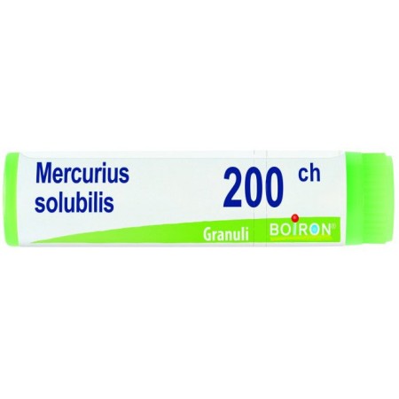 Boiron Mercurius Solububilis 200CH Globuli Tubo