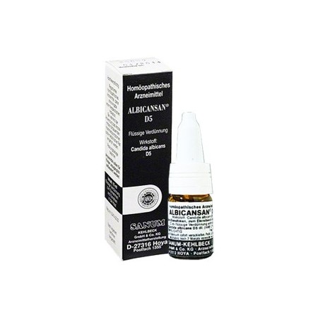 Albicansan D5 Gocce Sanum Soluzione Omeopatica 10 ml