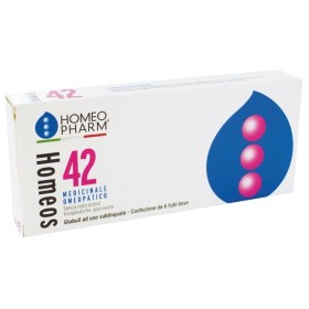Homeos 42 Homeopharm Medicinale Omeopatico 6 Tubi Dose da 1 g Homeos 42 Homeopharm Medicinale Omeopatico 6 Tubi Dose da 1 g