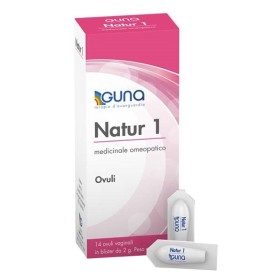 Guna Natur 1 Ovuli Vaginali 14 Pezzi Guna Natur 1 Ovuli Vaginali 14 Pezzi