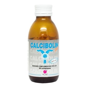 Calcibolin Pet Mangime Complementare per Cani 80 Compresse Calcibolin Pet Mangime Complementare per Cani 80 Compresse