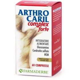 Farmaderbe Arthrocaril Complex Forte Integratore Articolare 60 Compresse Farmaderbe Arthrocaril Complex Forte Integratore Articolare 60 Compresse