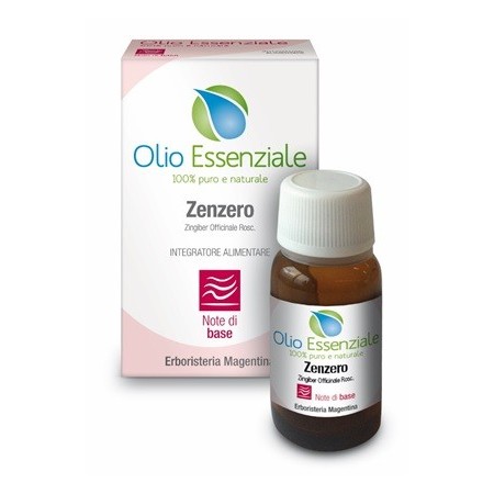 Erboristeria Magentina Olio Essenziale Zenzero Stimolante Digestivo 10 ml