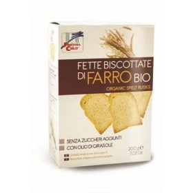 La Finestra Sul Cielo Fette Biscottate di Farro Bio 200 g La Finestra Sul Cielo Fette Biscottate di Farro Bio 200 g