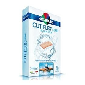 Cutiflex Strip Cerotto 20 Micron Trasparente Impermeabile Medio 10 Pezzi Cutiflex Strip Cerotto 20 Micron Trasparente Impermeabile Medio 10 Pezzi