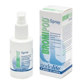 Bromipod Spray Biodeodorante Rinfrescante Piedi 100 ml Bromipod Spray Biodeodorante Rinfrescante Piedi 100 ml