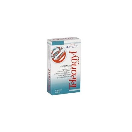 Pharcos Teleangyl Integratore Fragilità Vascolare 20 Compresse 600 mg