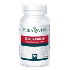 Erba Vita Glucomannano Integratore Intestinale 60 Capsule Erba Vita Glucomannano Integratore Intestinale 60 Capsule