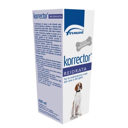 Formevet Korrector Reidrata Integratore Reidratante Cani E Gatti 220 ml